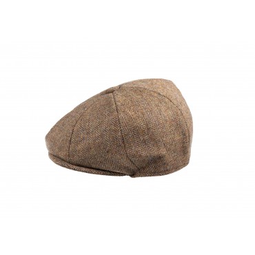 Caps & Flat Caps Christys Hats 8 Piece Baker Boy Tweed Cap In Z524-CH-CSK100030-Z524-S £89.00