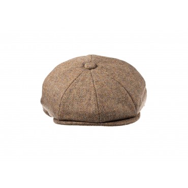 Caps & Flat Caps Christys Hats 8 Piece Baker Boy Tweed Cap In Z524-CH-CSK100030-Z524-S £89.00