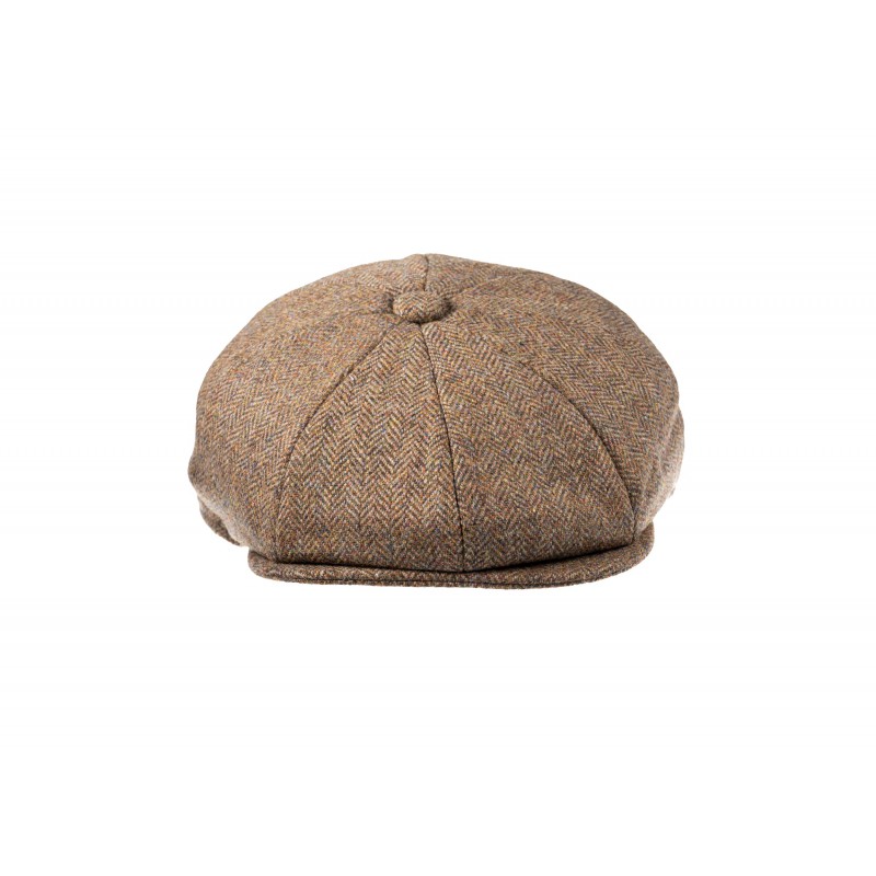 Caps & Flat Caps Christys Hats 8 Piece Baker Boy Tweed Cap In Z524-CH-CSK100030-Z524-S £89.00