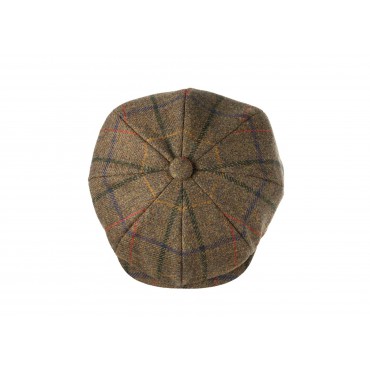 Caps & Flat Caps Christys Hats 8 Piece Baker Boy Tweed Cap In Z507-CH-CSK100030-Z507-S £89.00