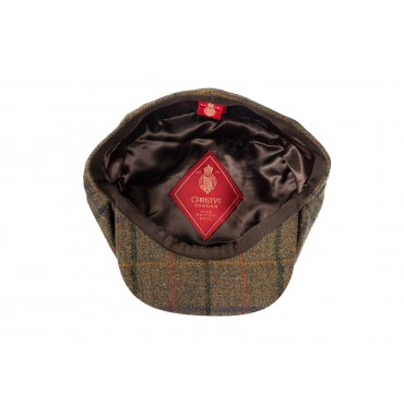 Caps & Flat Caps Christys Hats 8 Piece Baker Boy Tweed Cap In Z507-CH-CSK100030-Z507-S £89.00