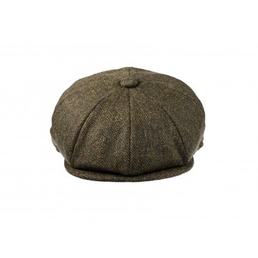 Caps & Flat Caps Christys Hats 8 Piece Baker Boy Tweed Cap In Z506-CH-CSK100030-Z506-S £89.00