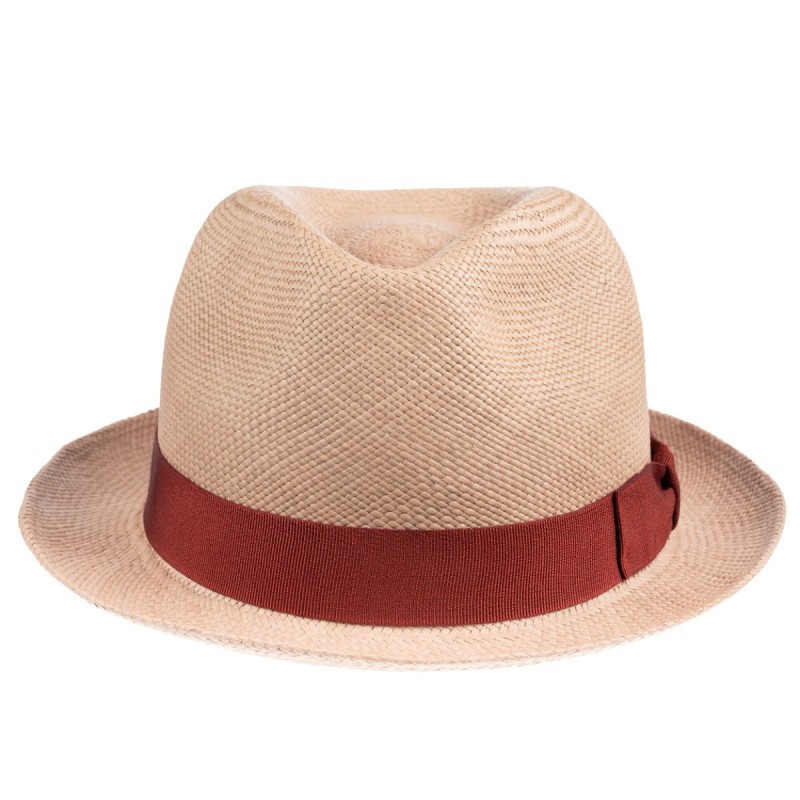 Trilbies & Pork Pies Christys Hats Narrow Brim Trilby Panama - Beige £56.00