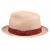 Trilbies & Pork Pies Christys Hats Narrow Brim Trilby Panama - Beige £56.00