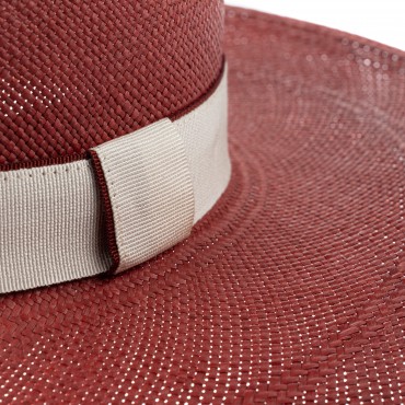 Panamas Christys Hats Wide Brim Panama In Red-CH-CPN100715-2-RED-59 £61.00