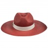 Panamas Christys Hats Wide Brim Panama In Red-CH-CPN100715-2-RED-59 £61.00