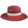 Panamas Christys Hats Wide Brim Panama In Red-CH-CPN100715-2-RED-59 £61.00