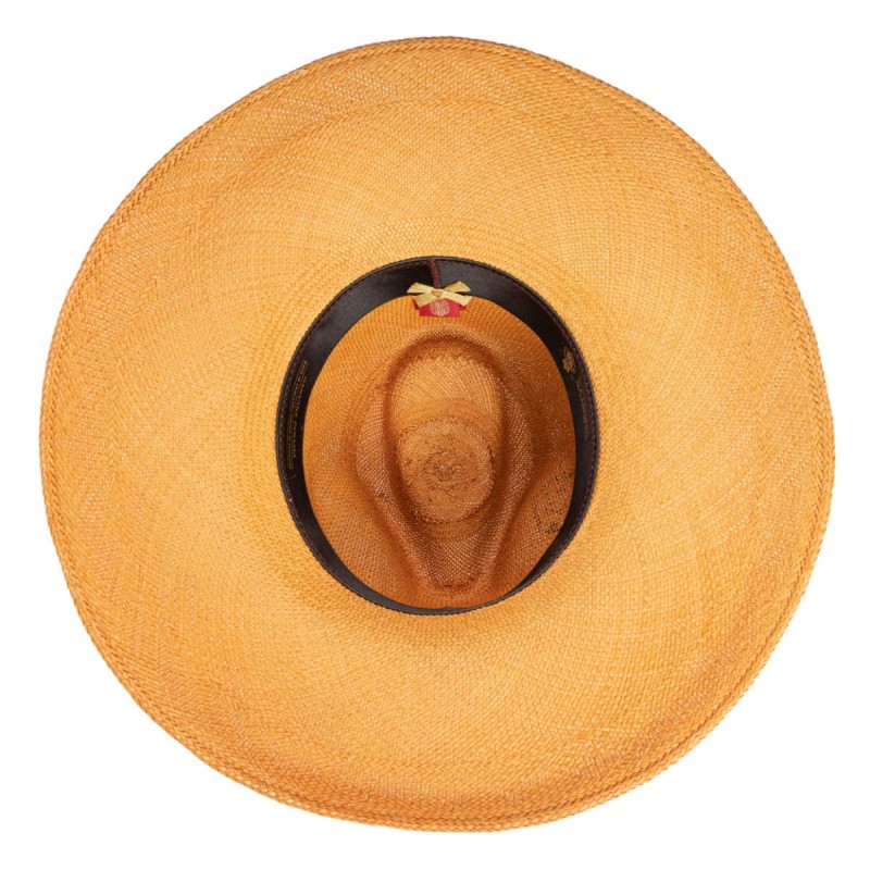 Panamas Christys Hats Wide Brim Panama In Orange-CH-CPN100715-1-ORANGE-59 £61.00