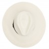 Panamas Christys Hats Jessica Wide Brim Panama Hat - With Black Band White-CH-CPN100529-WHITE-59CM £189.00