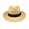 Panamas Christys Hats Classic Notting Hill Panama Hat With Navy Band - Natural £189.00