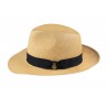 Panamas Christys Hats Classic Notting Hill Panama Hat With Navy Band - Natural £189.00