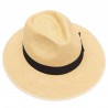 Panamas Christys Hats Classic Down Brim Panama Hat With Navy Band - Natural-CH-CPN100520NATU-56 £189.00