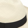 Panamas Christys Hats High Grade Preset Panama With Navy Band SemiBleached £466.00