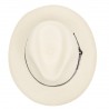 Panamas Christys Hats Classic Preset Panama Hat With No1 Regimental Band Cream Binding Bleached £189.00