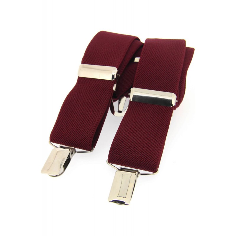 Braces Soprano Ties Soprano Wine 35Mm X Style Braces £21.00