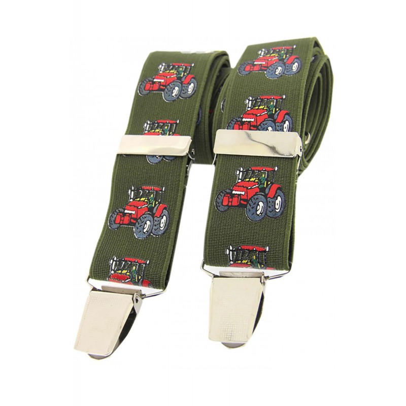 Braces Soprano Ties Soprano Red Tractor Braces 35Mm X Style Braces £23.00