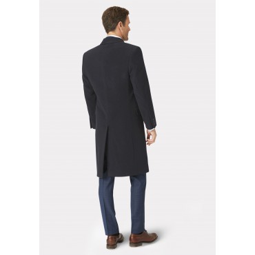 Overcoats Brook Taverner Bond Grey Wool Cashmere Overcoat £269.00