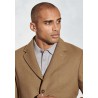 Overcoats Brook Taverner Hutchinson Camel Wool Blend Shortie Overcoat £116.00