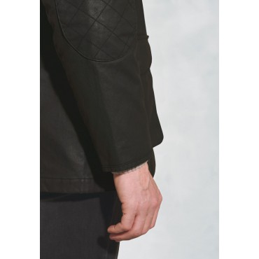 Jackets Brook Taverner Brooke Black Cotton Carbon Finish Jacket £134.00