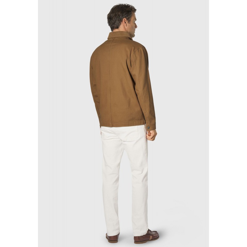 Jackets Brook Taverner Steele Caramel Cotton Utility Jacket £107.00