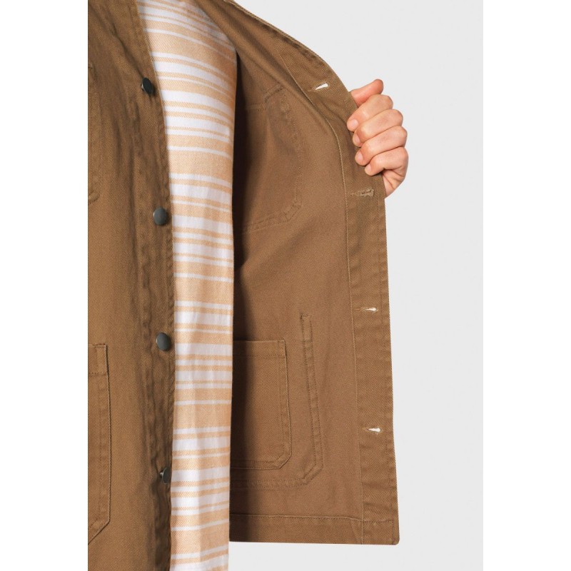 Jackets Brook Taverner Steele Caramel Cotton Utility Jacket £107.00