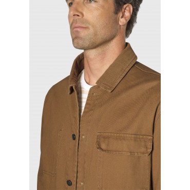 Jackets Brook Taverner Steele Caramel Cotton Utility Jacket £107.00