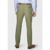 Fit Trousers Brook Taverner Tailored Fit Illingworth Mint Cotton Stretch Trouser £45.00