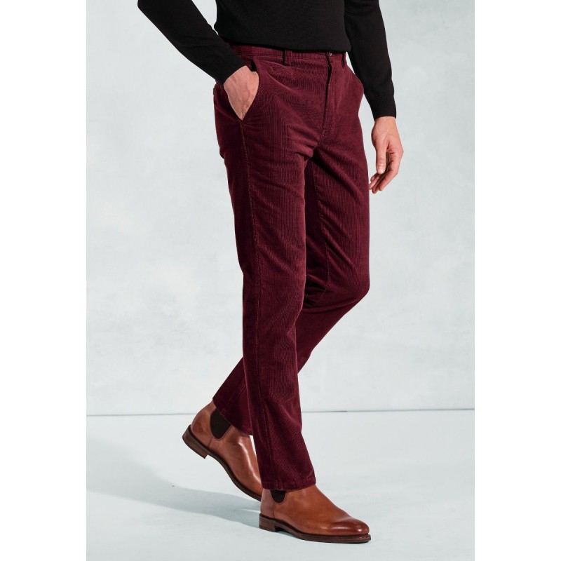 Corduroy Trousers Brook Taverner Tailored Fit Finningley Port Corduroy Trouser £45.00