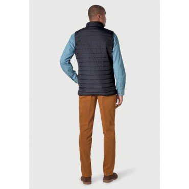 Gilets Brook Taverner Tampa Navy Quilted Puffer Gilet £62.00