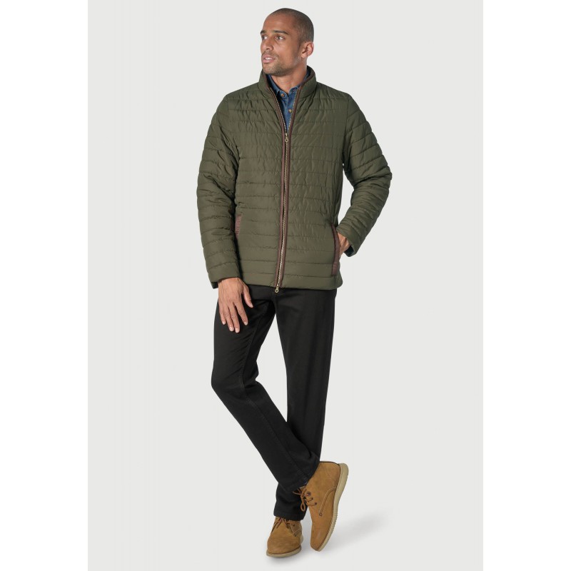 Jackets Brook Taverner Orlando Olive Quilted Puffer Jacket £80.00