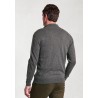 Cardigans Brook Taverner Somerset Charcoal Cotton Merino Zip Cardigan £54.00