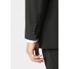 Dinner Suits Brook Taverner Tailored Fit Sapphire Black Wool Blend Dinner Suit £290.40