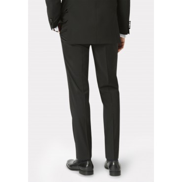 Dinner Suits Brook Taverner Tailored Fit Sapphire Black Wool Blend Dinner Suit £290.40