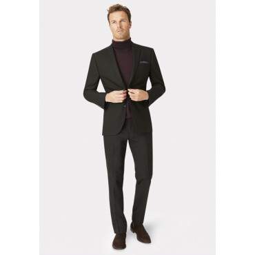 Suits Brook Taverner Tailored Fit Phoenix Black Suit £160.80