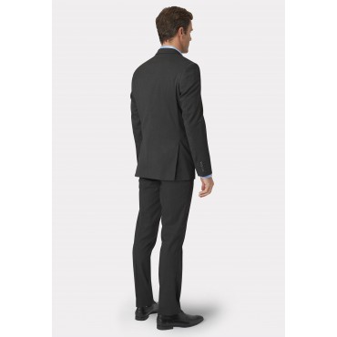 Suits Brook Taverner Tailored Fit Phoenix Charcoal Pin Dot Suit £160.80