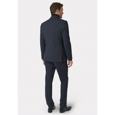 Suits Brook Taverner Tailored Fit Phoenix Navy Pin Dot Suit £160.80