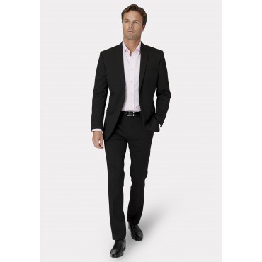 Suits Brook Taverner Tailored Fit Pegasus Black Washable Suit £160.80