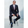 Wool Suits Brook Taverner Regular Fit Epsom Navy Pinstripe Wool Suit £322.80