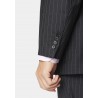 Wool Suits Brook Taverner Regular Fit Epsom Grey Pinstripe Wool Suit £322.80