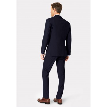 Three Piece Suits Brook Taverner Tailored Fit Dijon Navy Suit - Waistcoat Optional £150.00