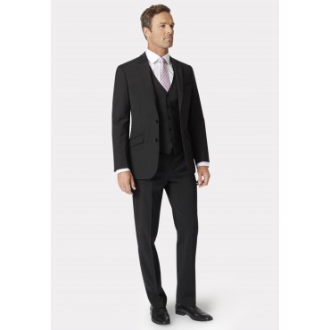 Waistcoats Brook Taverner Tailored Fit Avalino Charcoal Suit - Waistcoat Optional £236.40