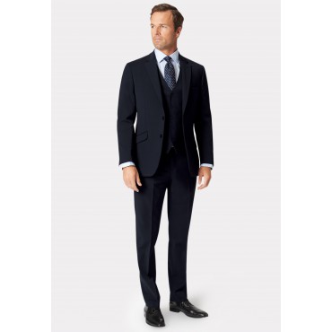 Waistcoats Brook Taverner Tailored Fit Avalino Navy Suit - Waistcoat Optional £236.40