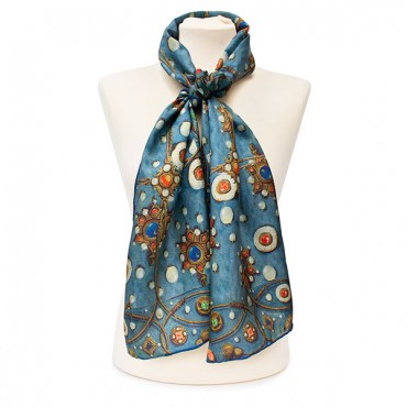 Scarves Fox and Chave Tudor Jewels Habotai Scarf £27.00