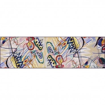 Scarves Fox and Chave Kandinsky Overture Habotai Scarf £27.00