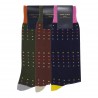 Men PEPER HAROW Mens Socks Bundle - Square Polka £20.00