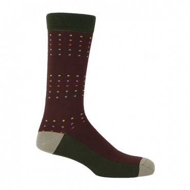 Men PEPER HAROW Mens Socks Bundle - Square Polka £20.00