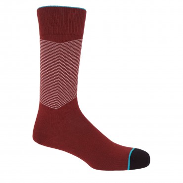 Men PEPER HAROW Mens Socks Bundle - Chevron £49.00