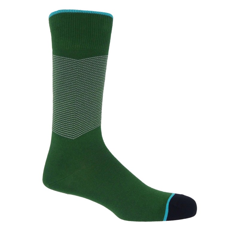 Men PEPER HAROW Mens Socks Bundle - Chevron £49.00