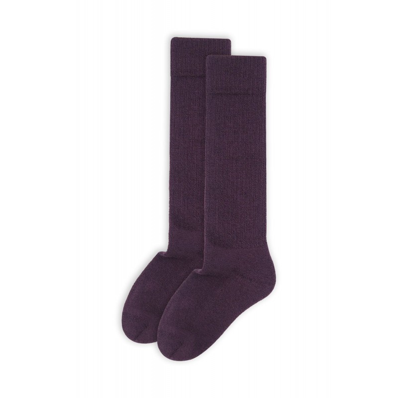 Women PEPER HAROW Womens Wool Boot Socks - Purple £20.00