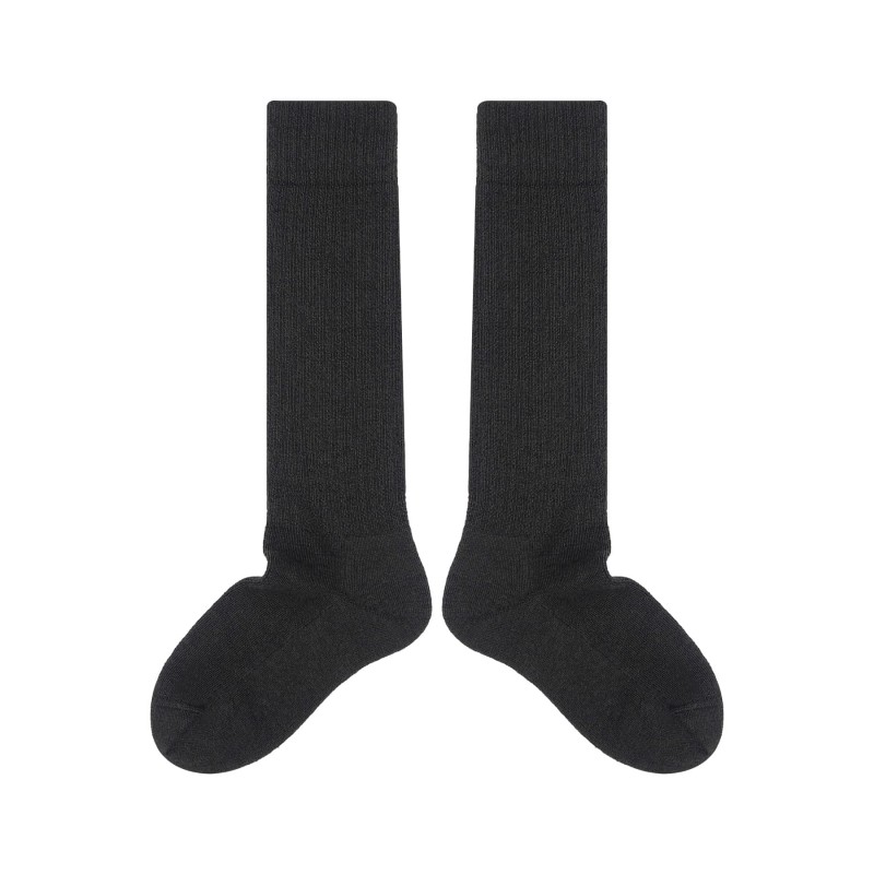 Women PEPER HAROW Womens Wool Boot Socks - Charcoal £20.00